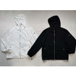 Prada sun and windproof skin trench coat